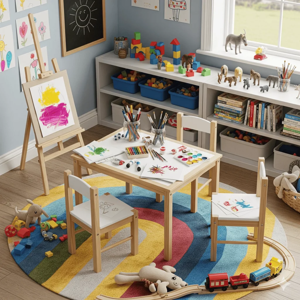 beneficios de un rincón creativo gomax kids