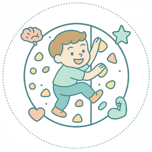 A jugar: Un espacio de juego activo finalizado y listo para ser disfrutado.