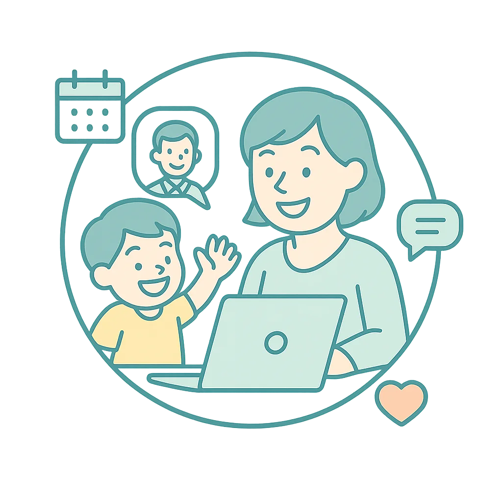 Videollamada con un experto de GoMax Kids para diseñar habitaciones infantiles para el desarrollo.