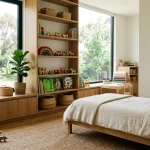 Habitación infantil diseñada con principios de neuroarquitectura y luz natural